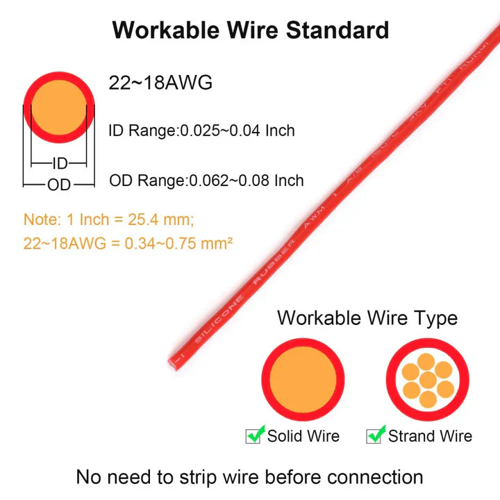 Optimized Product Title: "50-teiliges Set 2-polige Schnellverbinder für Kabel – Kein Abisolieren erforderlich – Einfache Verbindungstechnik" 

This title includes relevant keywords while clearly describing the product's features and benefits, making it mo