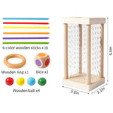 Enhanced Product Title: "3-in-1 Holzstäbchen Stapelspiel – Fördert Feinmotorik und Kreativität für Kinder" 

This title includes relevant keywords for better visibility in Google Shopping while clearly conveying the product's purpose and benefits.