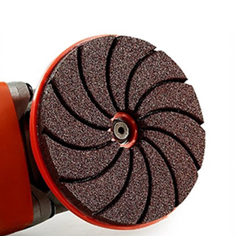 Angle Grinder Polishing Disc – Silicon Carbide, 6mm, Cooling Vents, 50 & 100 Grit
