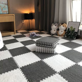 Plush Puzzle Rug Tiles – Foam, 30×30cm & Non-Slip Interlocking
