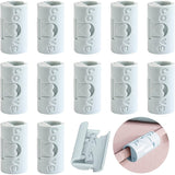 Bed Sheet Holder Clips – No-Hole Grip, ABS Plastic & 18 or 36 Pack