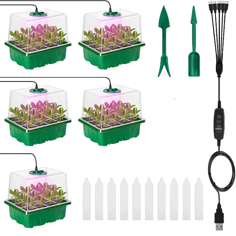 Optimized Product Title: "Vollspektrum LED-Anzuchtstation für Pflanzen - Effiziente Wachstumslampe für Indoor-Gartenbau" 

This title includes relevant keywords while providing more detail about the product's purpose and benefits, which can help improve v