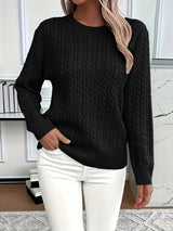 Nadia™ - Lässiger Damen Strickpullover für Freizeit & Alltag – Bequem, Stylisch und Vielseitig