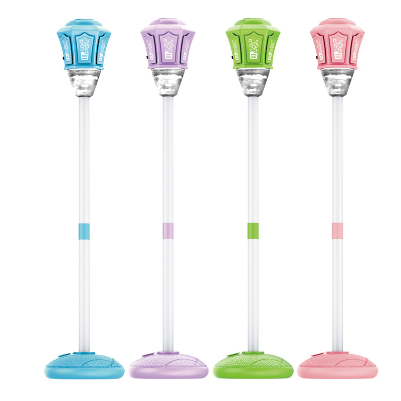 LED Bubble Machine with Remote – 50m Range, Lamp Post Design, Indoor & Outdoor