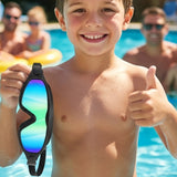 Kids Swimming Goggles – 2-Pack, Anti-Fog, UV Protection & Ear Plugs