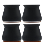 Silicone Furniture Leg Covers – Floor-Protecting Glides with Felt Pads, 16-Pack