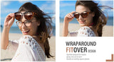 Cat-Eye Sunglasses – Polarized UV400 Lenses, Lightweight Frame & 9 Colors