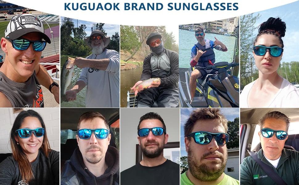 Sporty Polarized Sunglasses – UV400 TAC Lenses, TR90 Frame & Scratch-Resistant