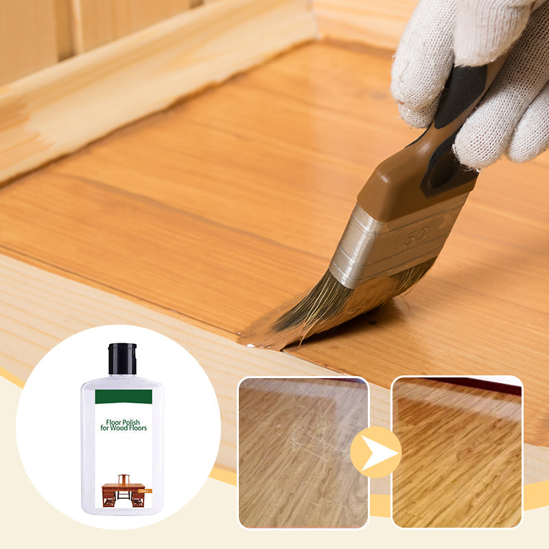 Beeswax Wood Floor Polish – Natural Orange Oil Formula & 320 ml