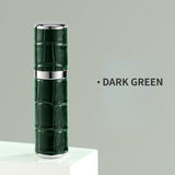 Refillable Travel Perfume Atomizer – 5ml Capacity, Leather Cover & Universal Fit