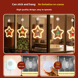 LED Christmas Marquee Star Pendant Light – Battery Operated Hanging Decoration