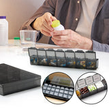 Medikamenten-Organizer 28 Fächer – Wochendispenser für Tabletten