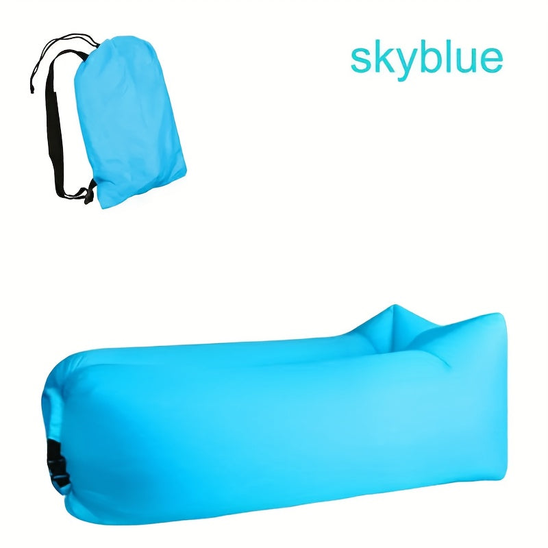 Inflatable Air Lounger – Self-Inflating, 200×70cm Polyester & Packable for Outdoors