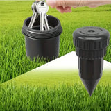 Optimized Product Title: "Garten-Schlüsseltresor im Rasensprenger-Design – Sicherer Schlüsselaufbewahrung für den Außenbereich" 

This title includes relevant keywords while emphasizing security and outdoor use, making it more appealing for Google Shoppin