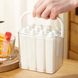 Ice Stick Mold Set – Flexible Silicone, Fits Bottles, 6 or 12 Sticks with Storage Box