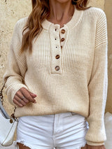Enhanced Product Title: Robyn™ Pullover mit Knopfdetails – Eleganter Damenpullover für jeden Anlass

This optimized title includes relevant keywords while providing additional context to attract potential buyers.
