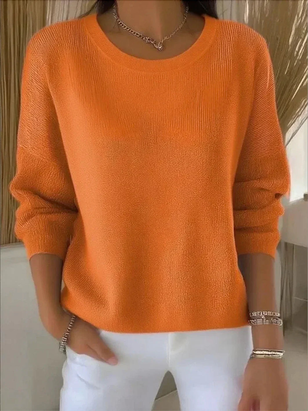 Iris™ Lässiger Vintage-Pullover für Damen - Bequemer, Stilvoller Sweater im Retro-Design
