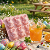 Highland Cow Ice Cube Tray – Silicone, 6 Cavities & BPA-Free