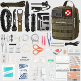 Compact Survival Backpack Outdoor First Aid Gear Tools