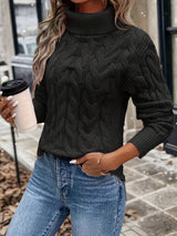 Cable Knit Women's Jumper - Sophia