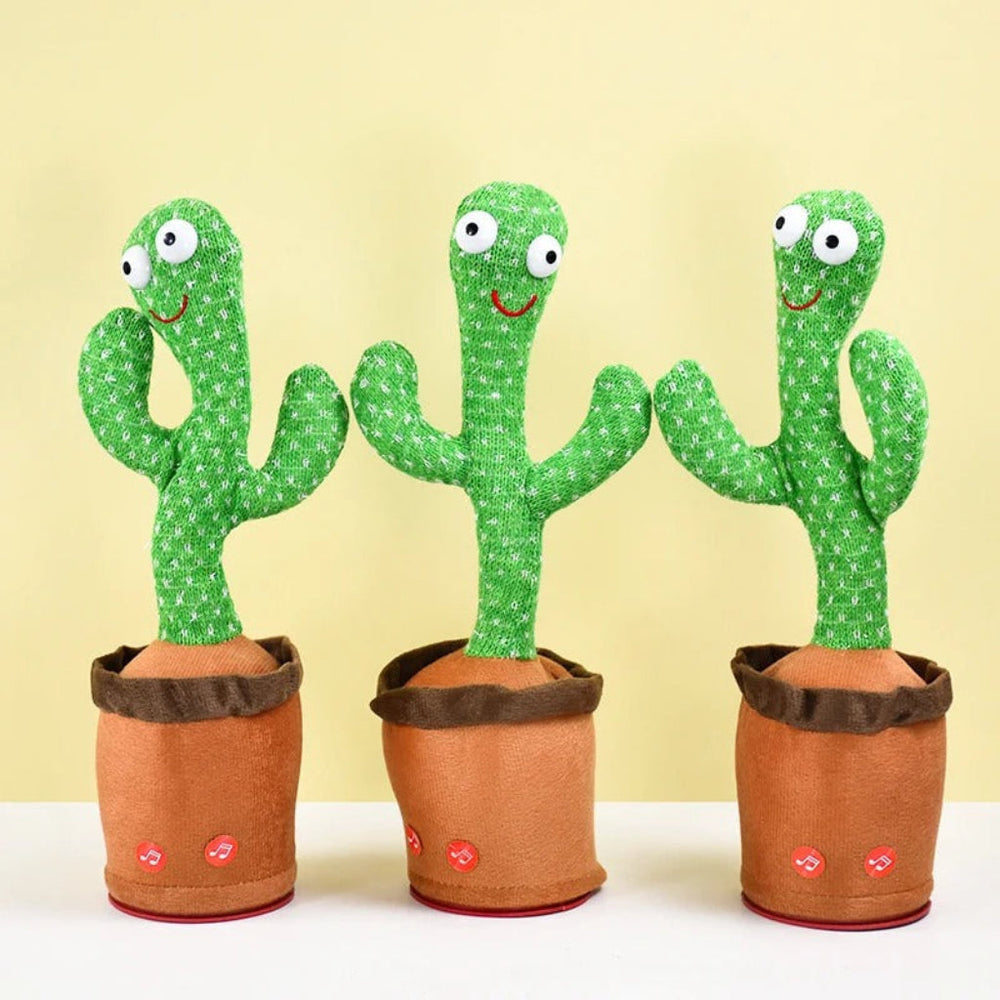 Talking Cactus Toy – Singing, Dancing & Interactive Plush