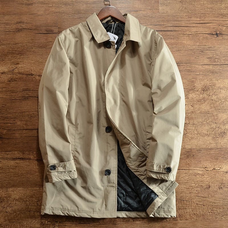 Men's quilted coat, view 2