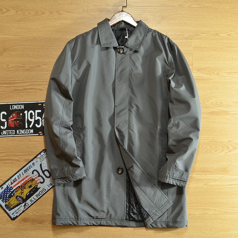 Men's quilted coat, view 3