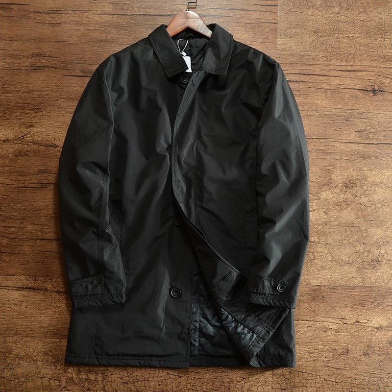 Men's quilted coat, view 5