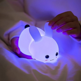 SnuggleBunny Calming Night Light for Kids - Soft Glow Sleep Aid & Soothing Bunny Design