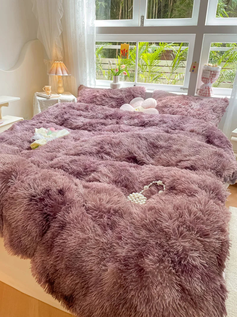 FluffCandy Candy-Colored Soft Duvet Cover | Vibrant & Cozy Bedding for a Stylish Bedroom