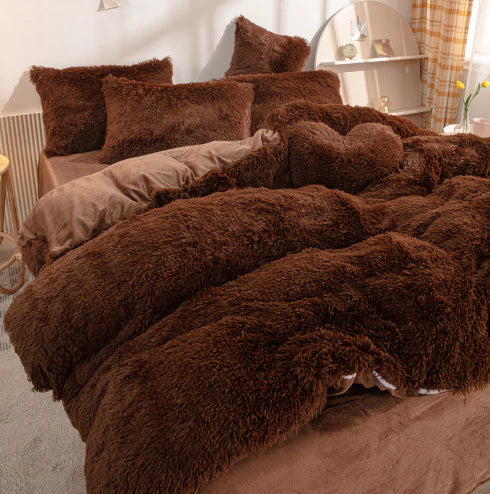 FluffCandy Candy-Colored Soft Duvet Cover | Vibrant & Cozy Bedding for a Stylish Bedroom