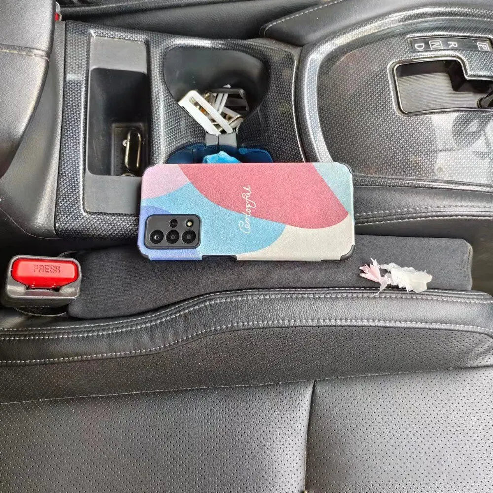 2-Pack Spill-Proof Car Seat Fillers - Joint Strips for Gap Coverage & Comfort