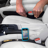 2-Pack Spill-Proof Car Seat Fillers - Joint Strips for Gap Coverage & Comfort