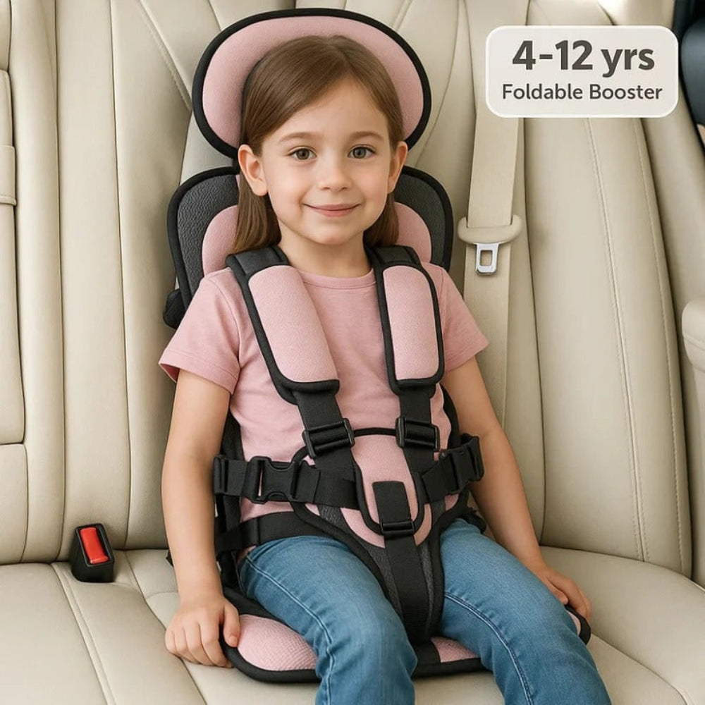 Car Seat Portable Child Travel Safety Harness Booster
