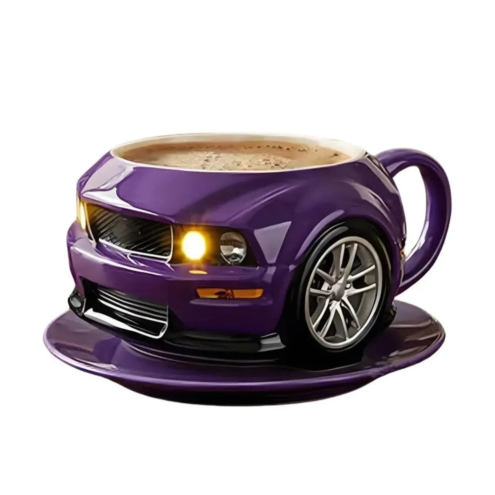 3D Car-Shaped Mug – Unique Coffee Cup for Home, Office & Car Lovers – Perfect Gift for Auto Enthusiasts