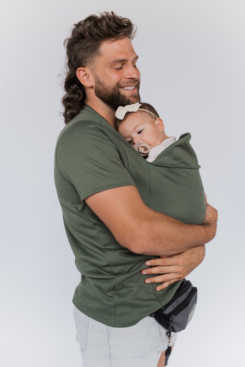 Versatile Baby Sling Shirt - Comfortable Nursing Top & Easy Wear for Moms