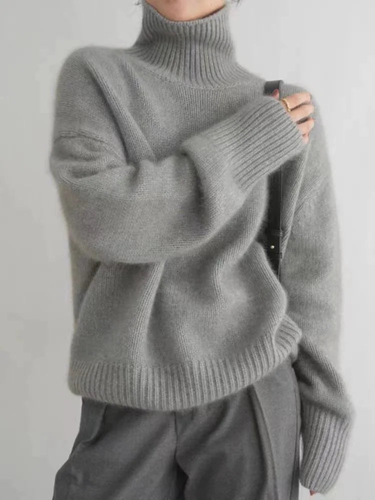 Cashmere Ladies' Turtleneck - Elise