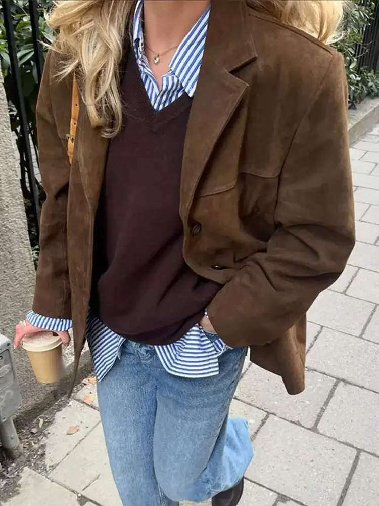 Women's relaxed coat, view 4