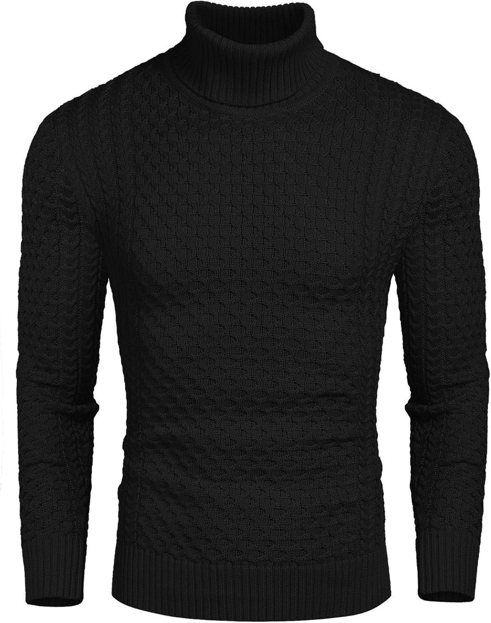 Casual Knit Men's Turtleneck - Sander