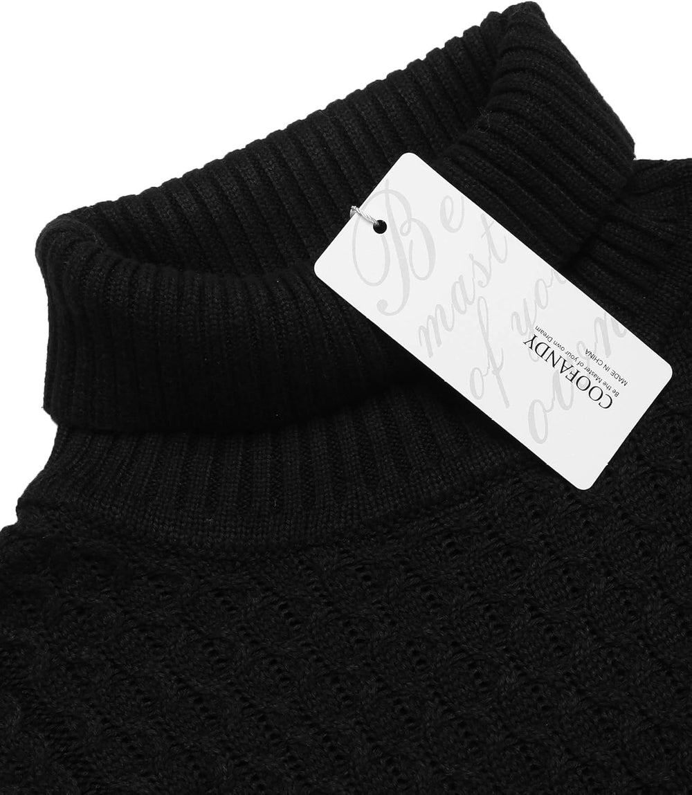 Casual Knit Men's Turtleneck - Sander