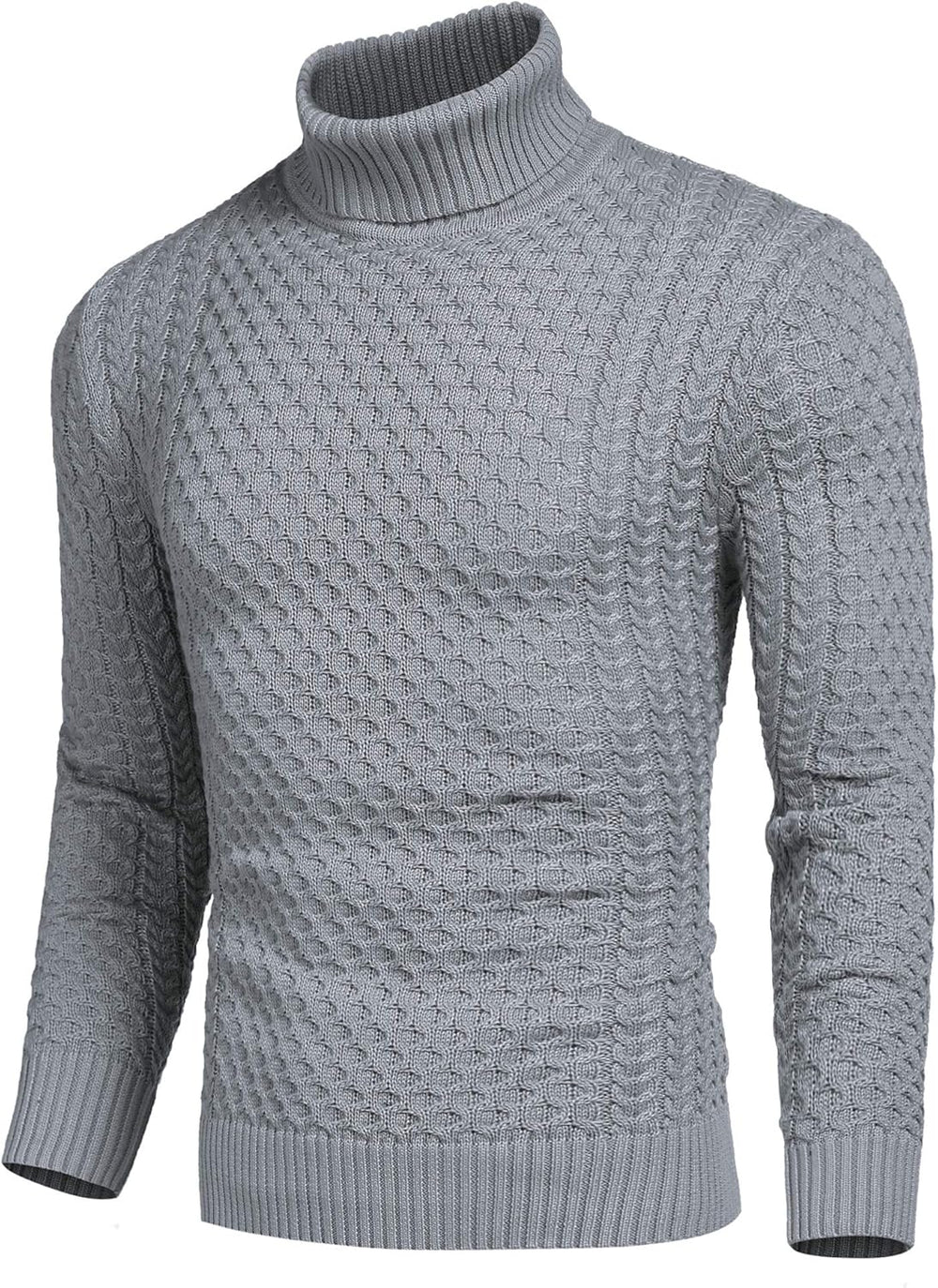 Casual Knit Men's Turtleneck - Sander