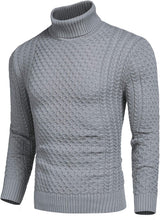 Casual Knit Men's Turtleneck - Sander