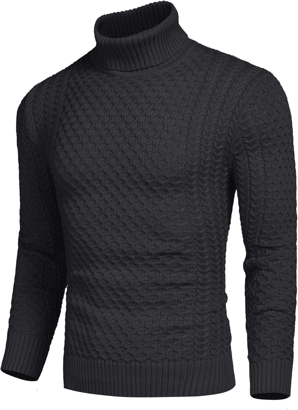 Casual Knit Men's Turtleneck - Sander