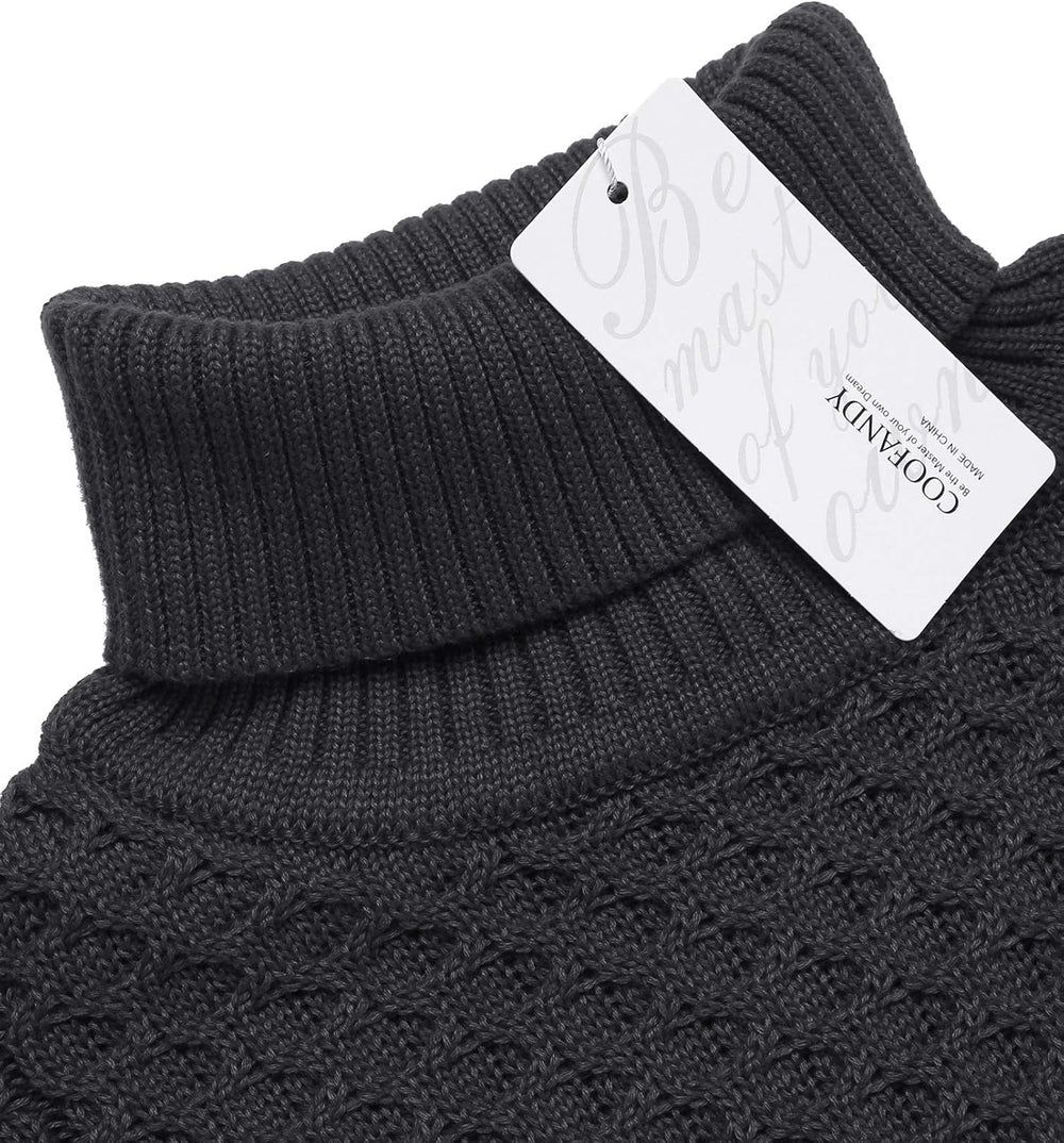 Casual Knit Men's Turtleneck - Sander
