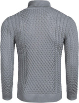 Casual Knit Men's Turtleneck - Sander