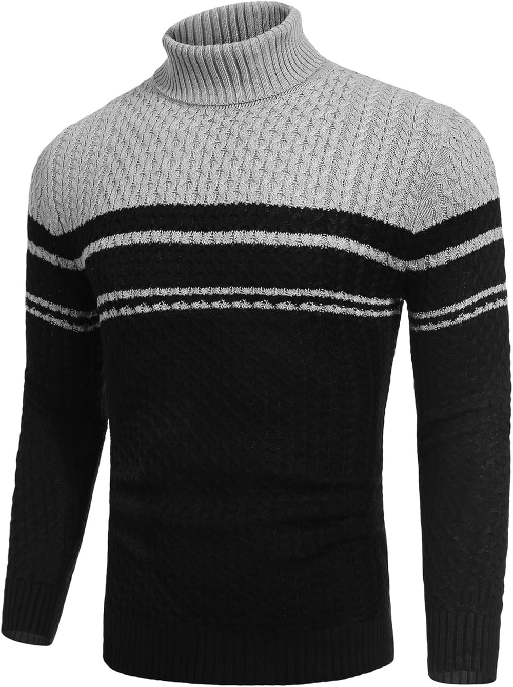 Casual Knit Men's Turtleneck - Sander