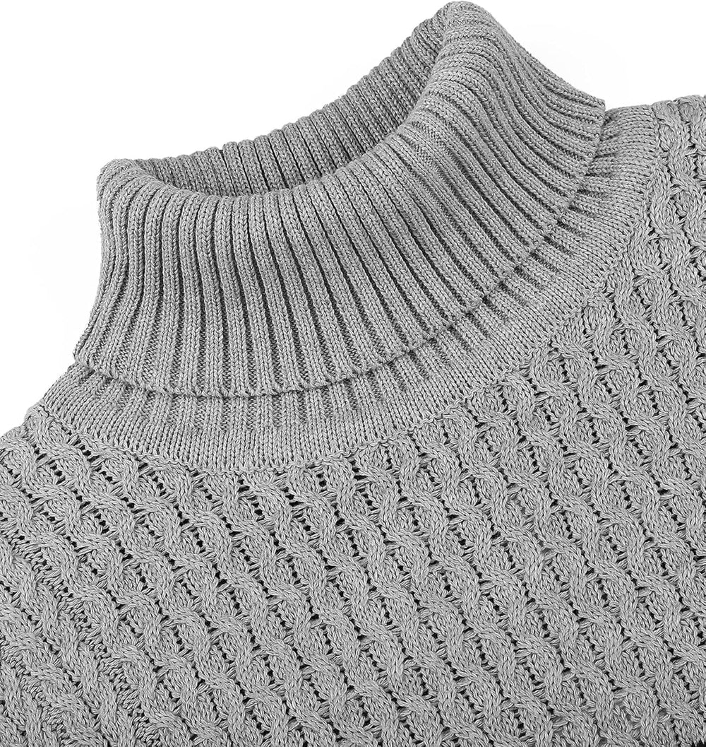 Casual Knit Men's Turtleneck - Sander
