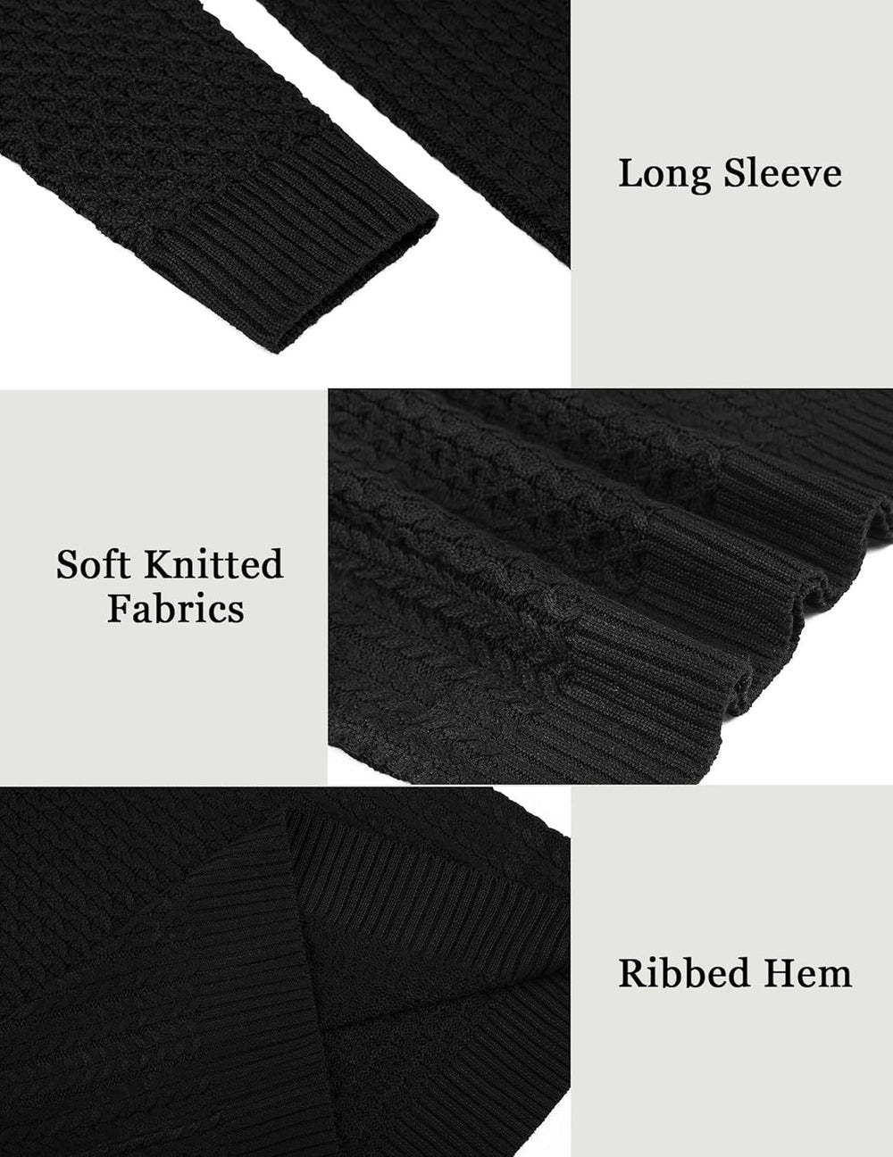 Casual Knit Men's Turtleneck - Sander