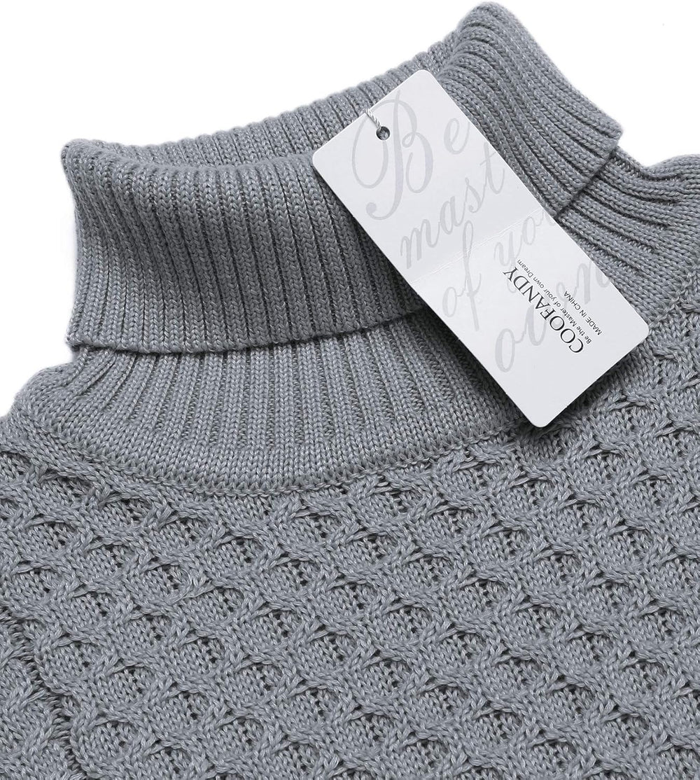 Casual Knit Men's Turtleneck - Sander