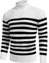 Casual Knit Men's Turtleneck - Sander